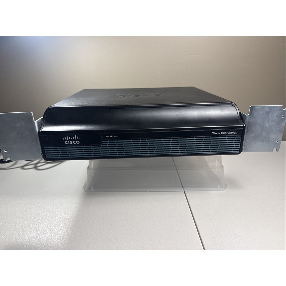 Cisco CISCO1941-/K9 2-Port + 2 EHWIC Slots Gigabit Ethernet Router IP‎ MW WORKS